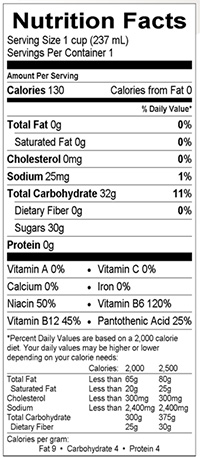 strawberry punch nutr